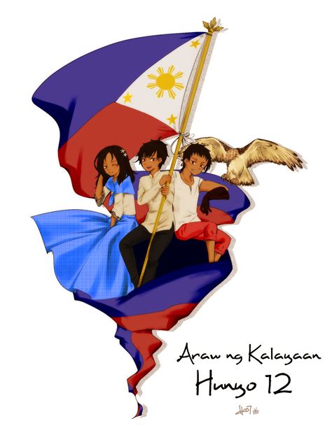 nagtutulungan easy drawing|Araw ng Kalayaan (Philippines Independence Day).